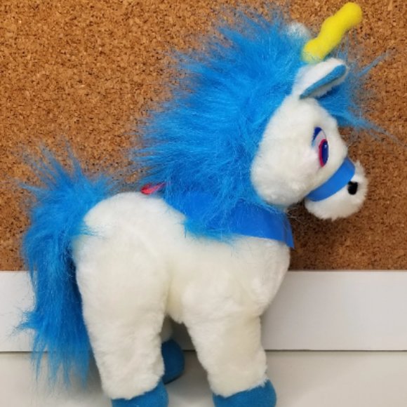 Vintage Ganz Unicorn Carnival Plush Stuffed Animal 80s 90s - Picture 5 of 8